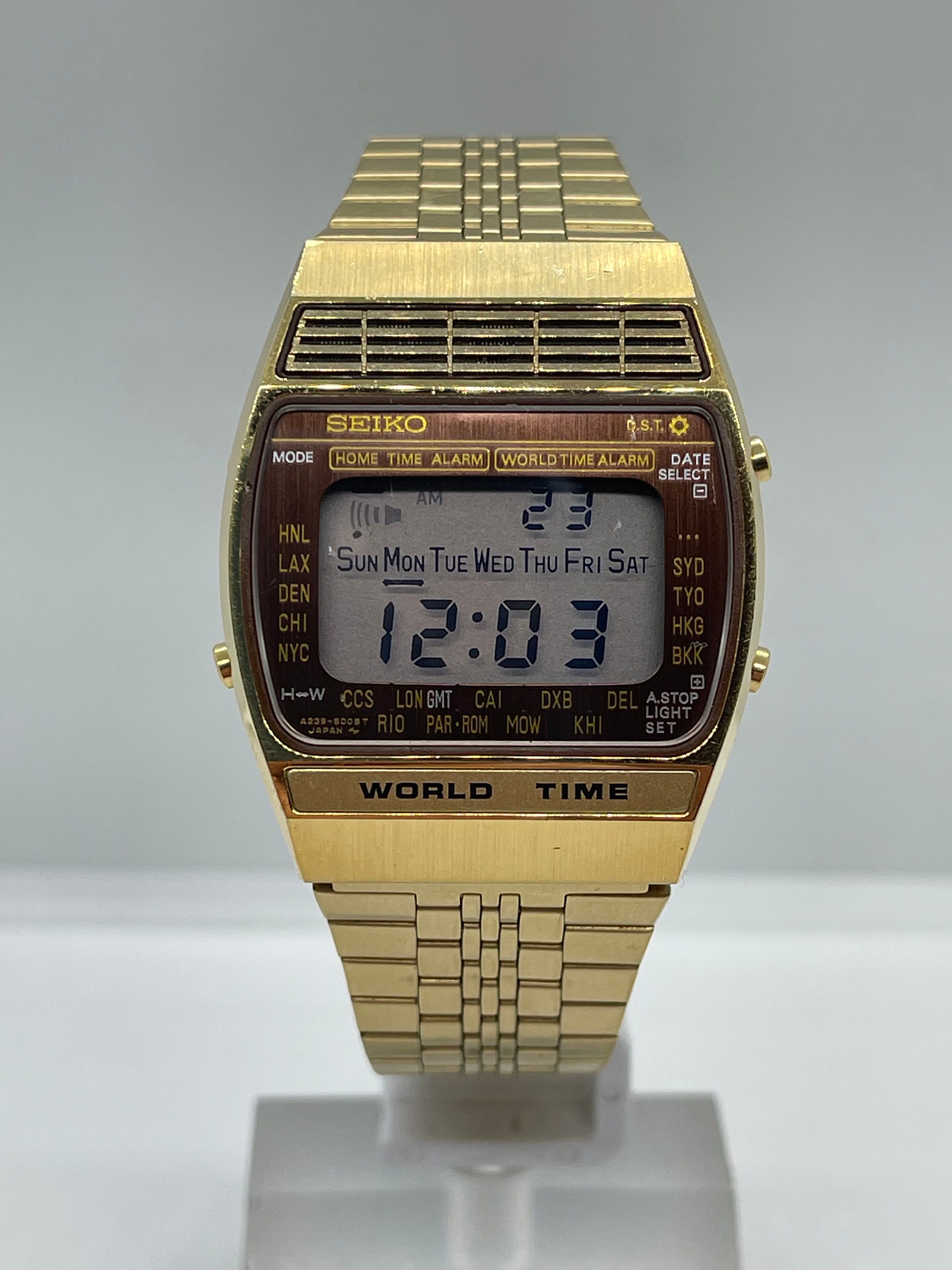 Vintage Japanese Digital Watch - Etsy Vintage Japanese Digital Watch - Etsy