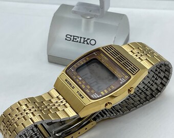 時計 SEIKO WORLD TIME ATLAS A239-5020 時計 SEIKO WORLD TIME ATLAS A239-5020 Seiko Atlas World Time
