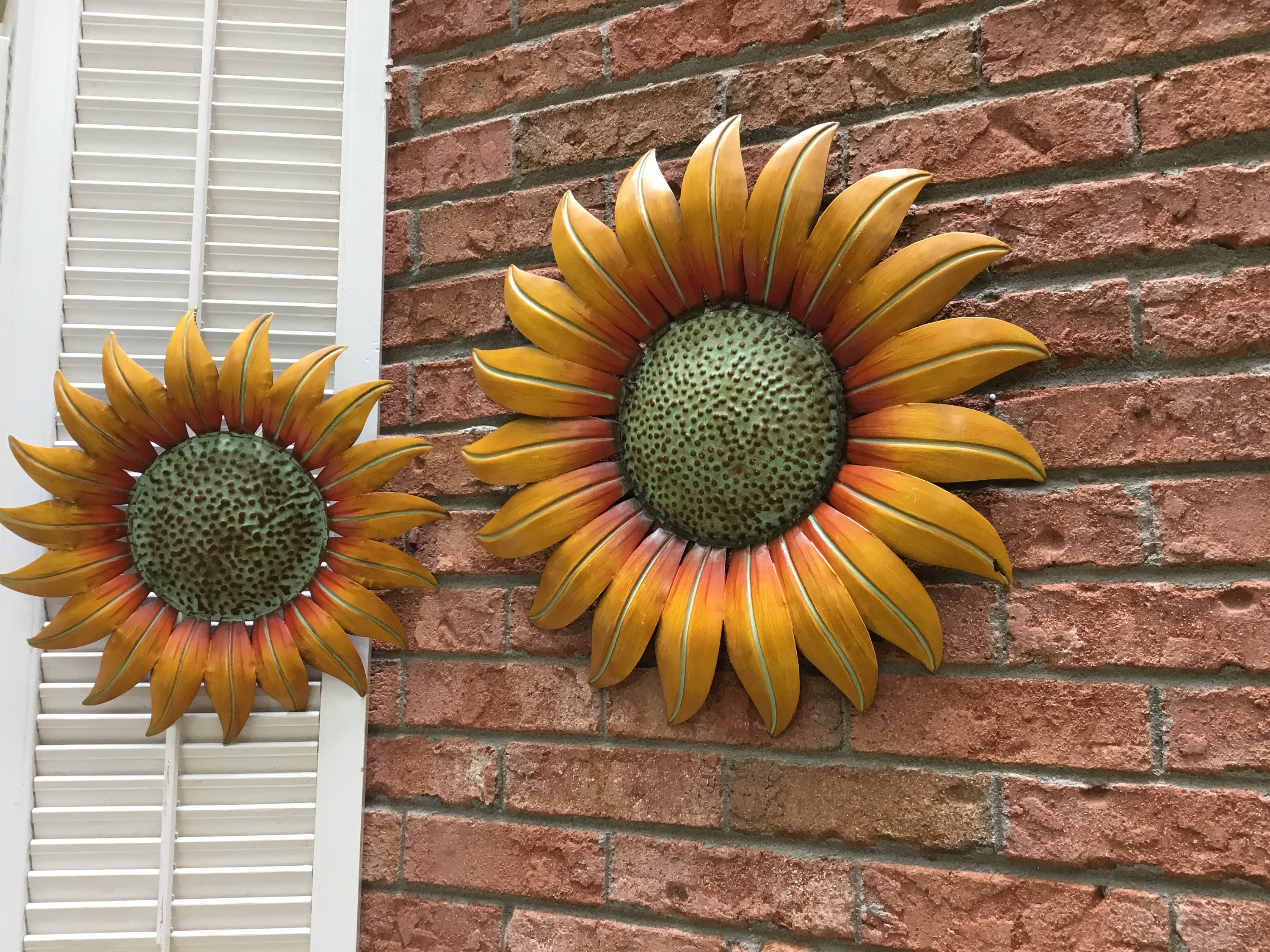 Fall Home Decor Garden Decor Autumn Gift Sunflower Decor Etsy