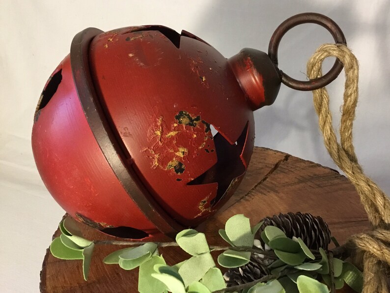 Metal Jingle Bell Christmas Bell Large Metal Bell Etsy