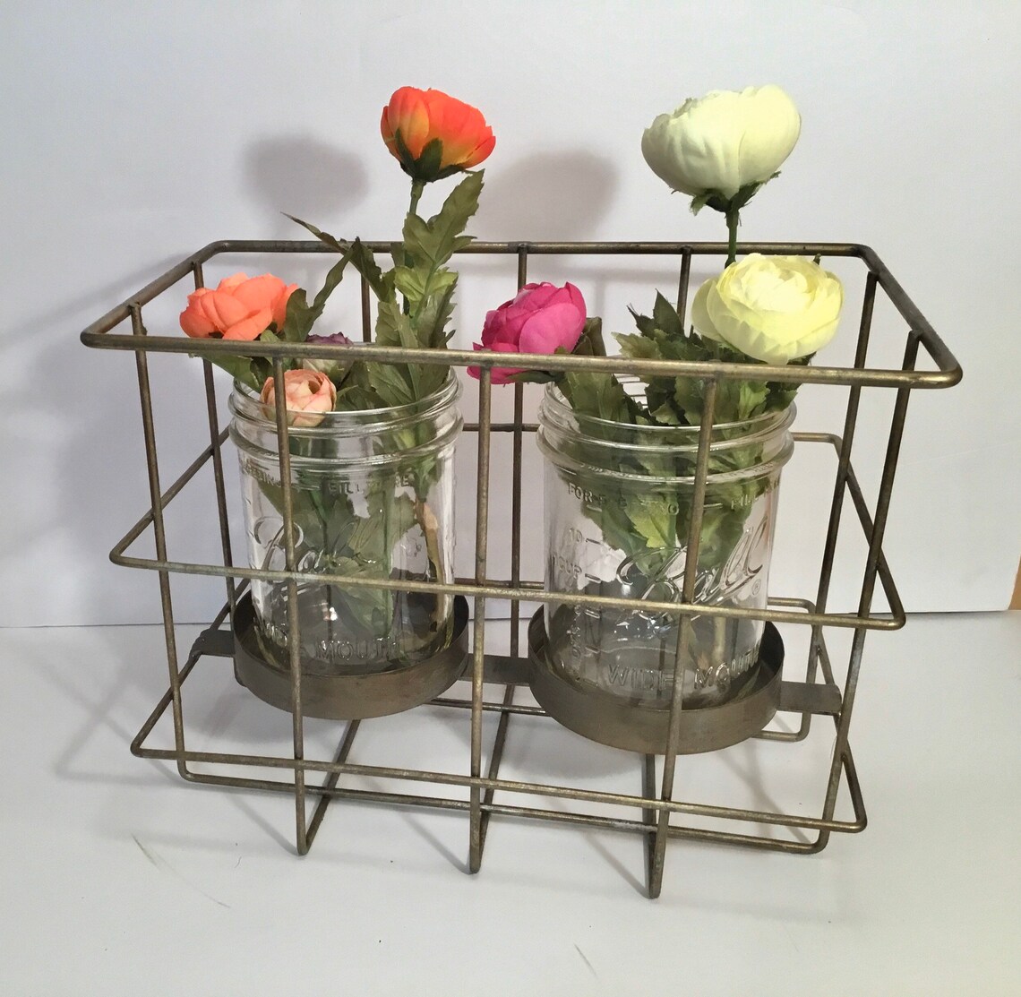 Metal Farmhouse Decor Mason Jar Decor Farmhouse Candle Etsy