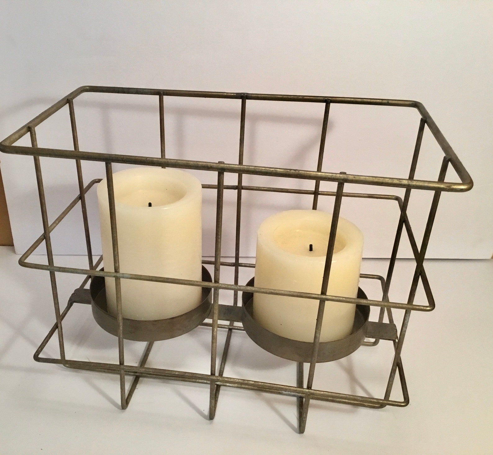 Metal Farmhouse Decor Mason Jar Decor Farmhouse Candle Etsy