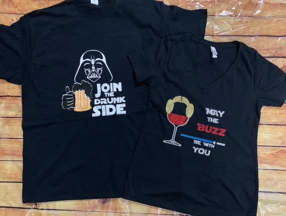 star wars couple shirts