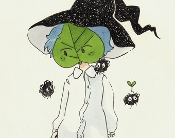 Leaf Boy (Small Print)