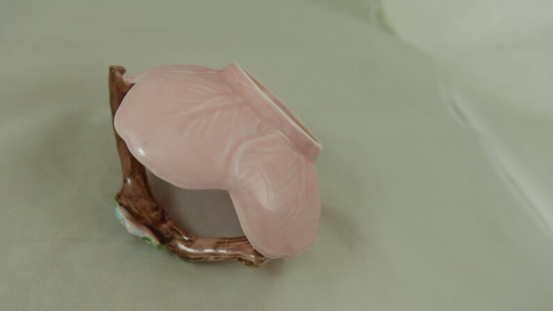 marked to base Vintage Sylvac pottery serving dishbasket