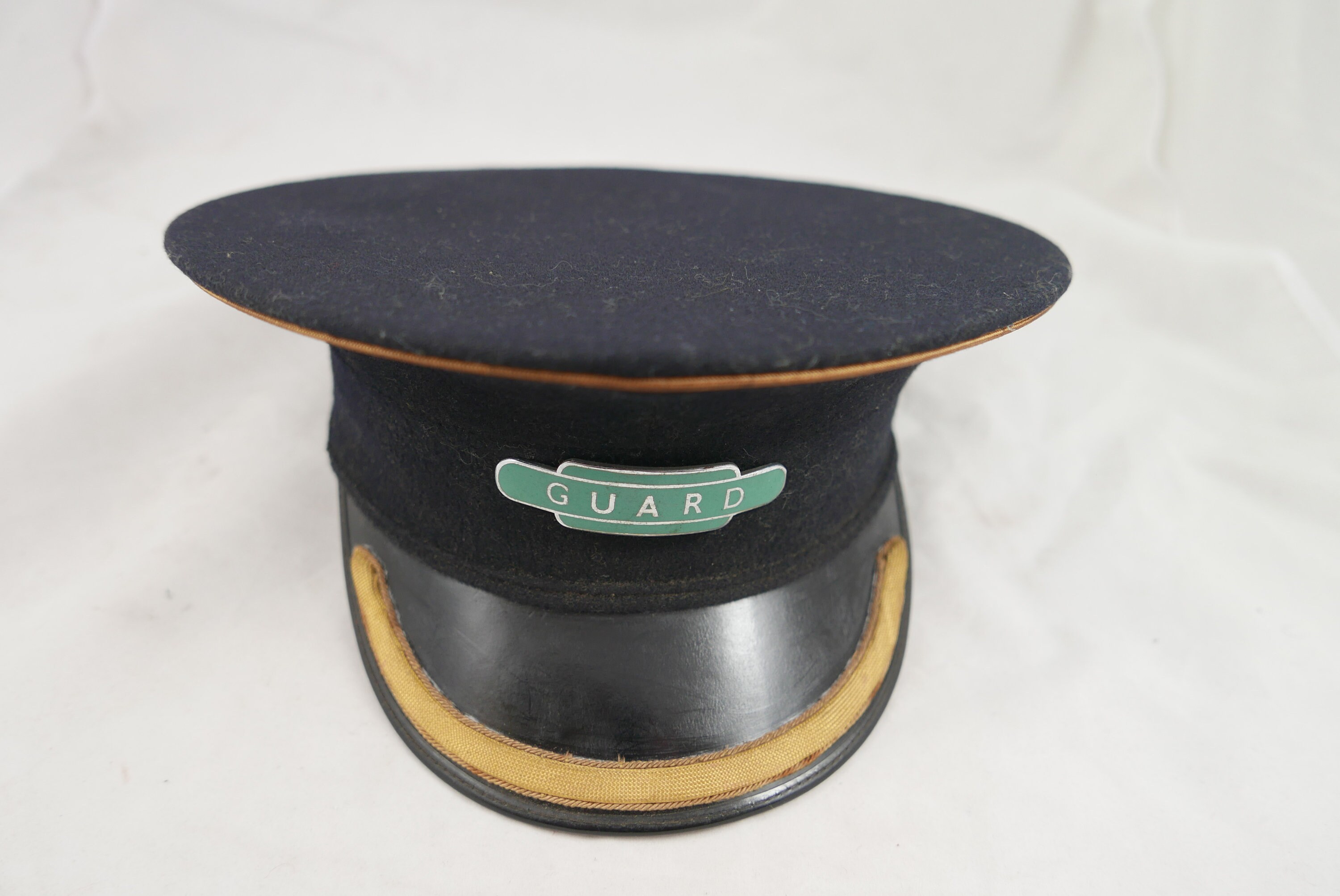 Vintage British Rail Guard's hat Etsy