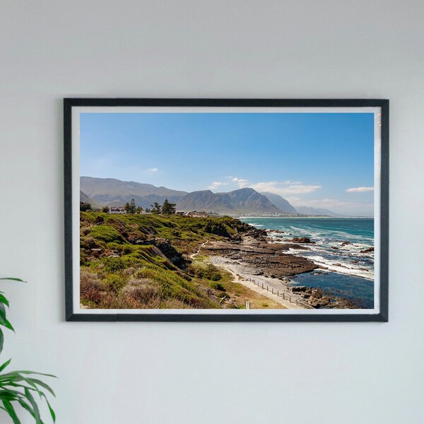Hermanus View Point, South Africa | Photograph on Fine Art Paper | Photo Luster | or Stretched Canvas