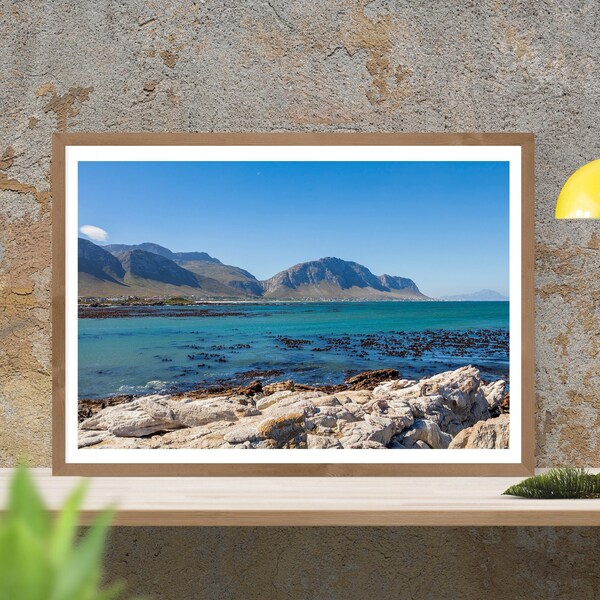 Betty's Bay Turquoise Waters | Photograph on Fine Art Paper | Photo Luster | or Stretched Canvas