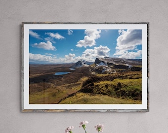 Fine Art Photography Prints, Canvas Wall Art - Quiraing, Isle of Skye, Scotland