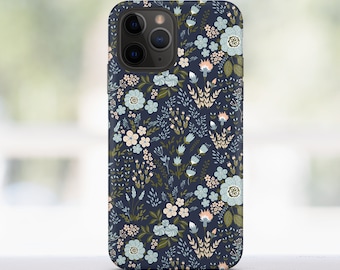 Vintage Pink Spring Flowers iPhone 11 case Vintage Pink Spring Flowers iPhone 11 case