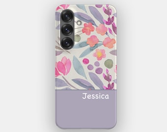 Colored Seeds Pastel Floral Phone Case for Samsung Galaxy S26, S25, S24, S23, S22