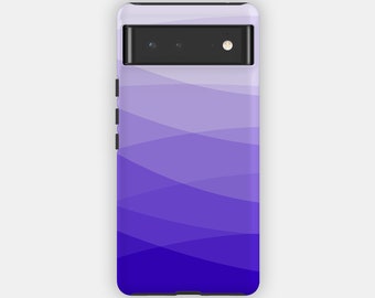PURPLE VISTA Phone Case - Abstract Mauve Fading Design for your Google Pixel 8 Pixel 8 Pro 7 6 5 - Chic Tough Phone Case