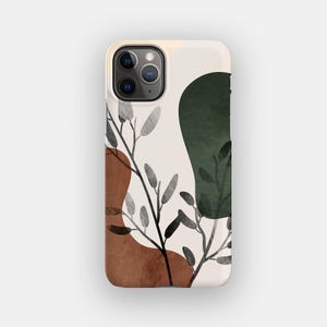Autumn Views Phone Case - Abstract Floral iPhone 16 Case | For iPhone 16, iPhone 15, iPhone 14, iPhone 13 - MagSafe Option