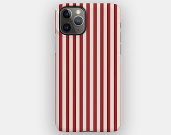 クラシックストライプ ライトピンク＆ホットピンクのiPhone 17 / 16