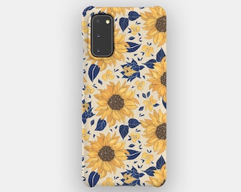 Sunflower Field Vintage Floral Phone Case for Samsung Galaxy S26, S25, S24, S23, S22