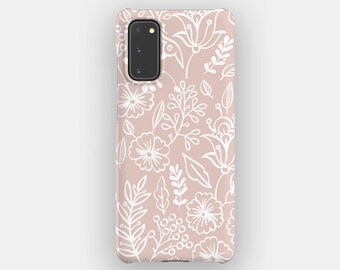 Blushing Stems Botanical Floral Phone Case for Samsung Galaxy S26, S25, S24, S23, S22