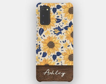 Sunflower Field Vintage Floral Phone Case for Samsung Galaxy S26, S25, S24, S23, S22