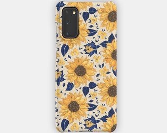 SUNFLOWER SKY Phone Case | For Samsung Galaxy S23, Galaxy S23 Ultra, Galaxy S23 Plus, Galaxy S22, Galaxy S21, S21 fe, S20, S10, Note 20