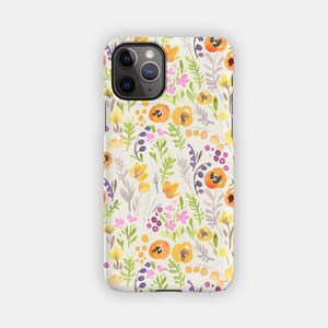 MEADOW VIEW iPhone Case - Meadow Inspired Design for your Apple iPhone 15 14 13 12 11 - Botanical Premium iPhone Case