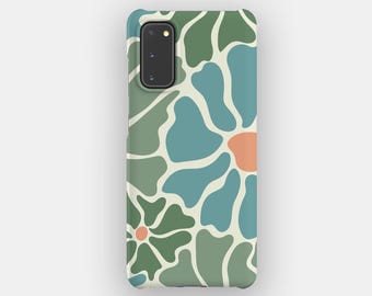 Floral Garden Abstract Pattern Phone Case for Samsung Galaxy S26, S25, S24, S23, S22