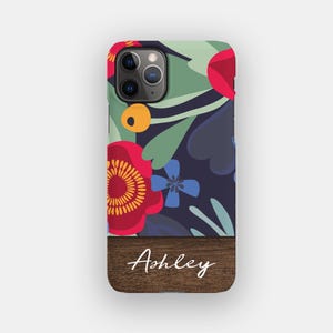 Bold Rabble Phone Case - Artistic Botanical Floral Cover | For iPhone 16 15 14 13 - Samsung Galaxy S24 S23 S22 - Google Pixel 9 8