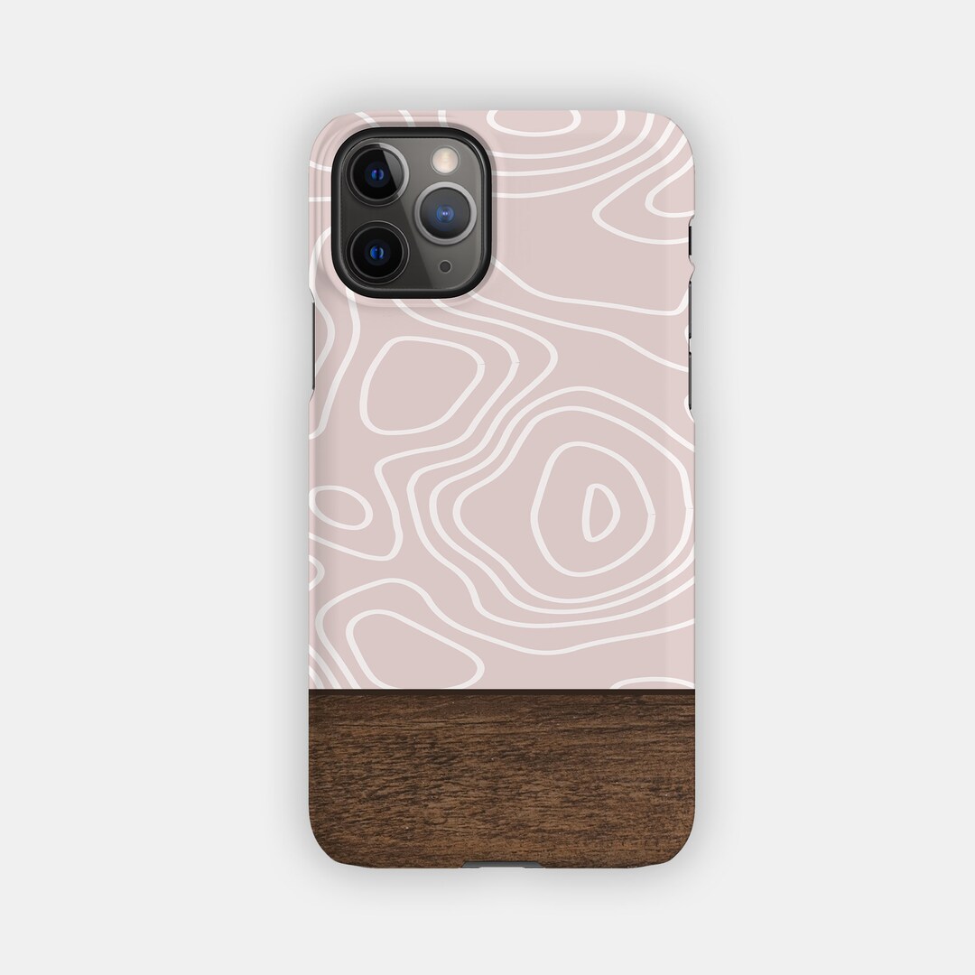 Pink Lines Phone Case Popular Design for Apple Iphones Etsy