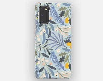Clear Sky Watercolour Floral Phone Case for Samsung Galaxy S26, S25, S24, S23, S22