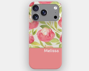 Rosy Bloomer Vintage Floral Phone Case | for iPhone 17 Pro Max, 16, 15, 14, Samsung S26 Ultra, S25, S24, S23, Pixel 10 Pro, 9, 8