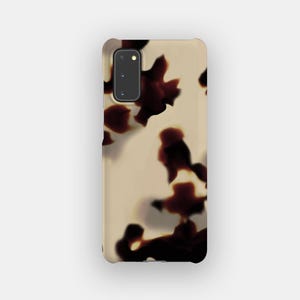 Warm Tortoiseshell Abstract Phone Case | Animal Print Slim Case | Fits Samsung Galaxy S25, S24 Ultra, S23, S22 Plus, S21, S20