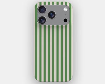Court Lines Classic Striped Phone Case | for iPhone 17 Pro Max, 16, 15, 14, Samsung S26 Ultra, S25, S24, S23, Pixel 10 Pro, 9, 8