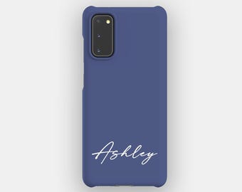 Granatowe, jednolite etui na telefon do Samsung Galaxy S26, S25, S24, S23, S22