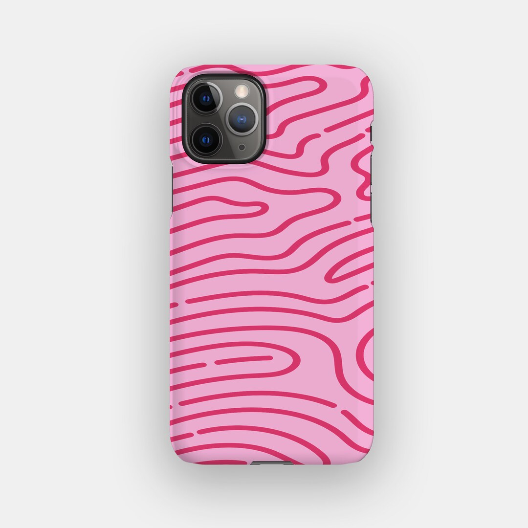 PINK LINES Phone Case for iPhone 16, iPhone 15, iPhone 14, iPhone 13