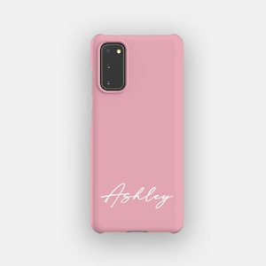 Rosa abstrakt Handy Hülle | Robuste rosafarbene Tough Case | Passend für Samsung Galaxy S25, S24 Ultra, S23, S22 Plus, S21, S20