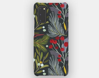 Autumn Forest Floral Phone Case for Samsung Galaxy S26, S25, S24, S23. Tough Option