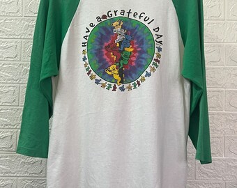 ヴィンテージ グレイトフル デッド 1994 秋ツアー リキッド ブルー T 