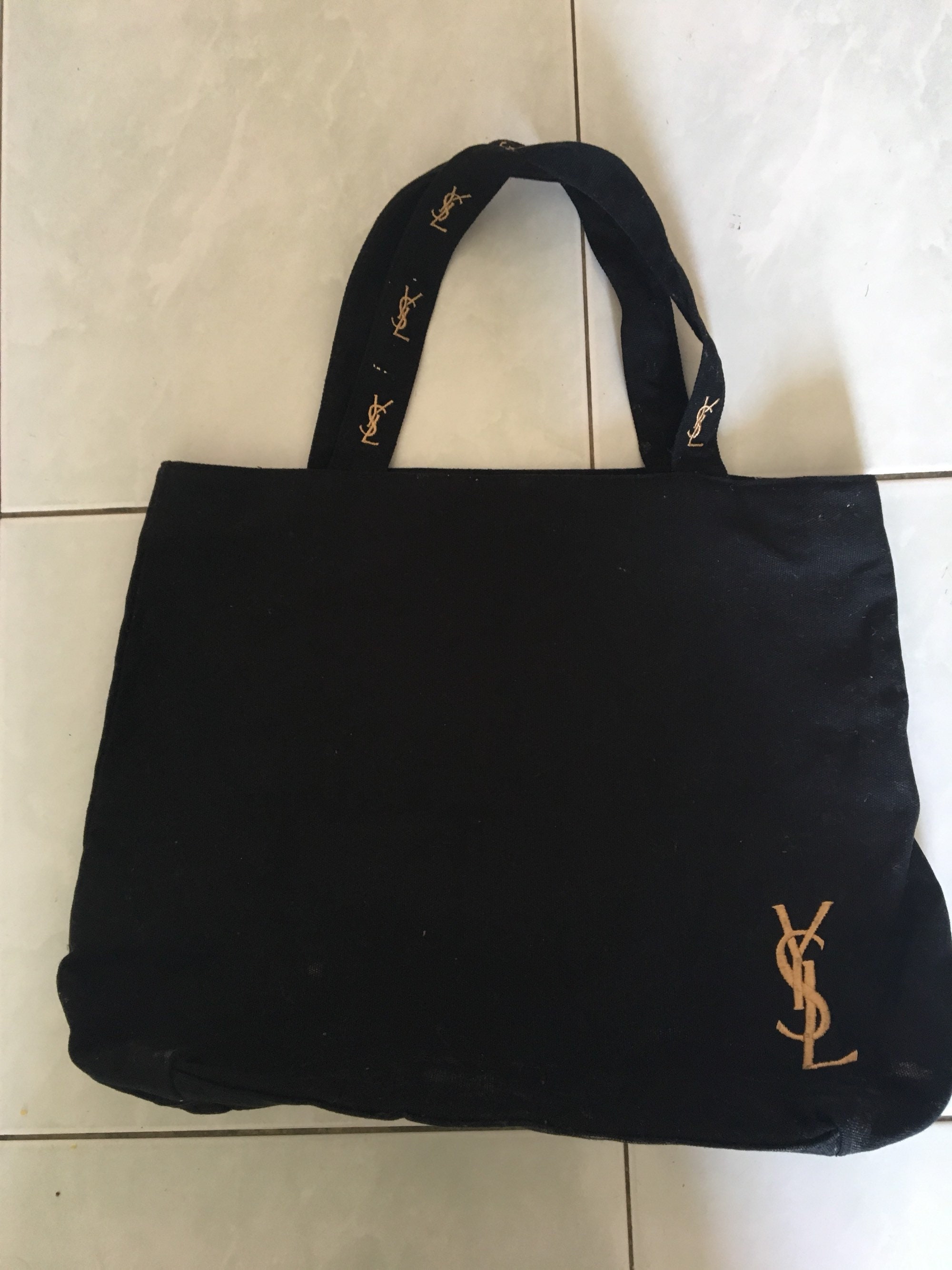 Vintage Yves Saint Laurent YSL Tote Bag Etsy