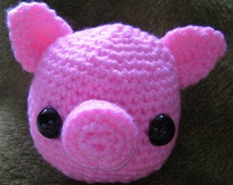 AMIGURUMI CATNIP PIG - 5cm