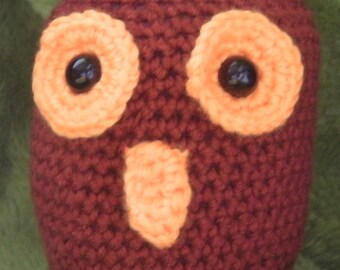 AMIGURUMI CATNIP OWL - 5cm x 7.5cm