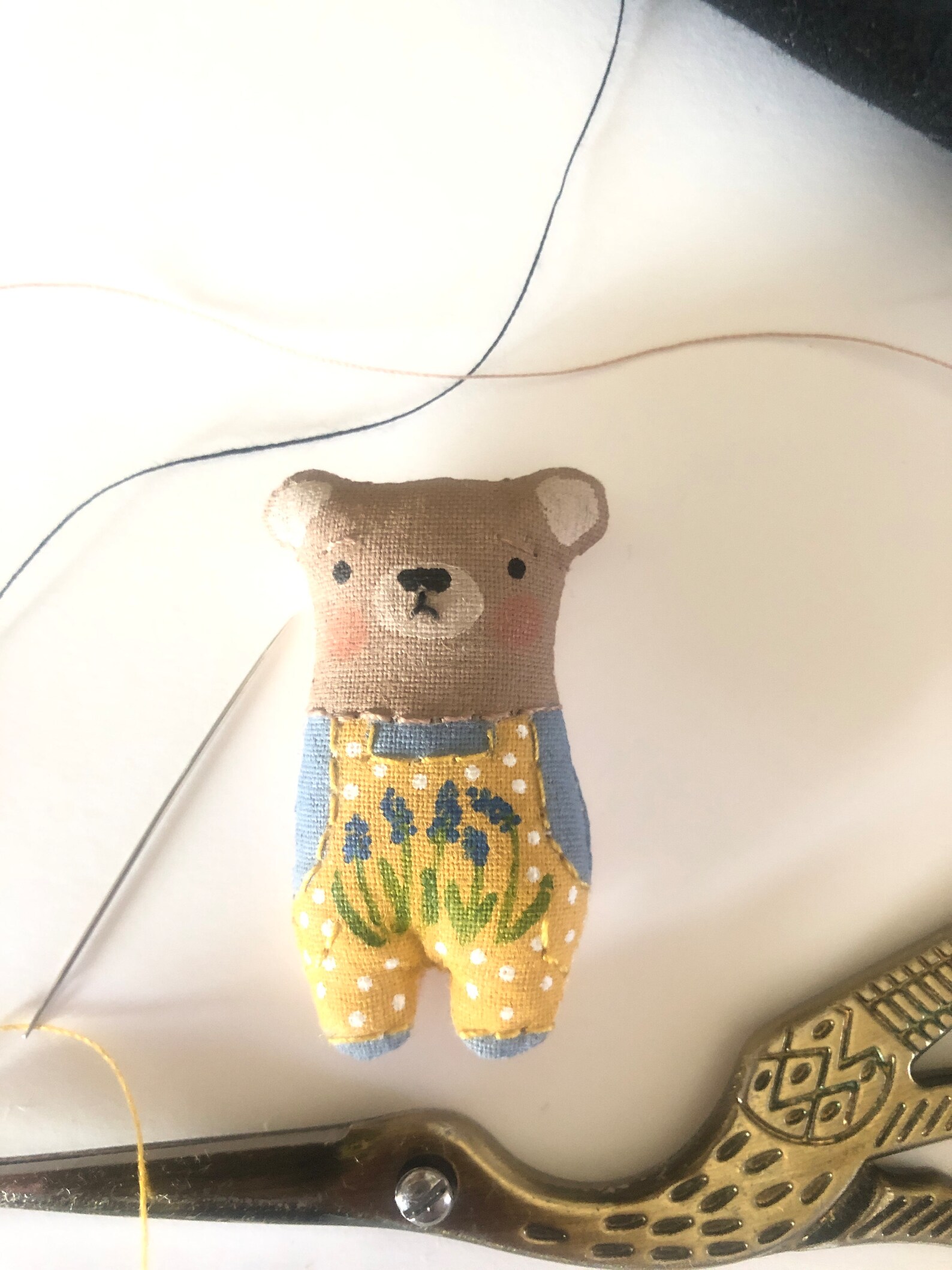 Tiny Bear Sewing Template & Instructions, US Letter Size Pdf Files ...