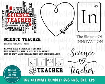 Love And Science Svg Etsy