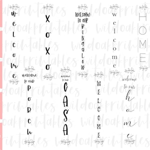 10 porch signs svg bundle, porch bundle signs svg, welcome porch sign svg, farmhouse sign svg, home sweet home sign svg, welcome sign svg,