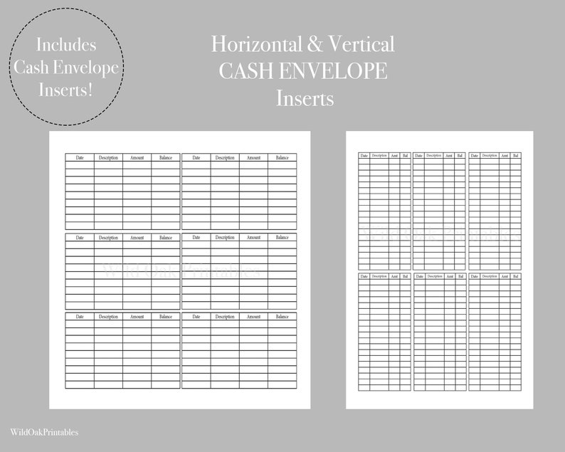 Financial Planner Bundle Printable, Budget Planner, Financial Digital Planner, Expense Tracker, Money Tracker, Sinking Funds,Savings Tracker image 7