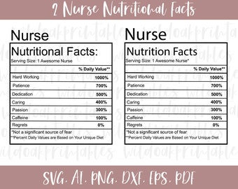 2 información nutricional de enfermera svg, enfermera divertida svg, enfermera divertida svg, etiqueta de información nutricional de enfermera svg, información nutricional etiquetas divertidas svg,