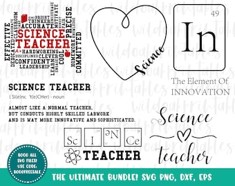 Me encanta la ciencia svg, profesor de ciencias svg, paquete de svg de ciencia profesor de ciencia svg, profesor svg, tabla periódica svg, definición de profesor de ciencias