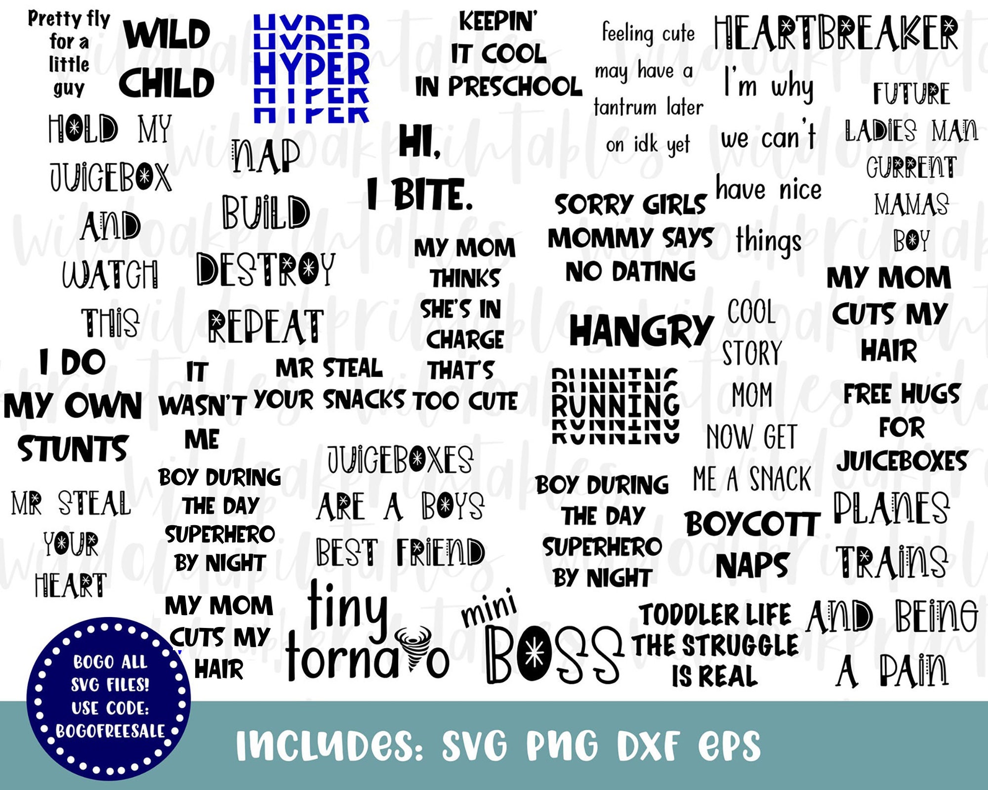 Download 30 Funny Toddler Svg Bundle Toddler Svgs Sarcastic Boy Svgs Etsy