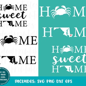 maryland crab home signs svg, home signs svg, Maryland heart home signs, crab beach house signs svg, crab wall art svg, digital wall art svg