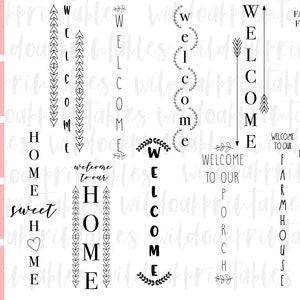 10 porch signs svg bundle, porch bundle signs svg, welcome porch sign svg, farmhouse sign svg, home sweet home sign svg, welcome sign svg,