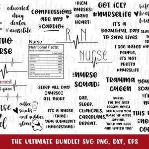 nurse svg bundle, 30+ nurse svg sayings nurse svg files svg, nurse svg quotes, nurse nutrition facts svg, rn svg, hearbeat svg