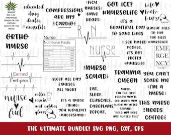 nurse svg bundle, 30+ nurse svg sayings nurse svg files svg, nurse svg quotes, nurse nutrition facts svg, rn svg, hearbeat svg