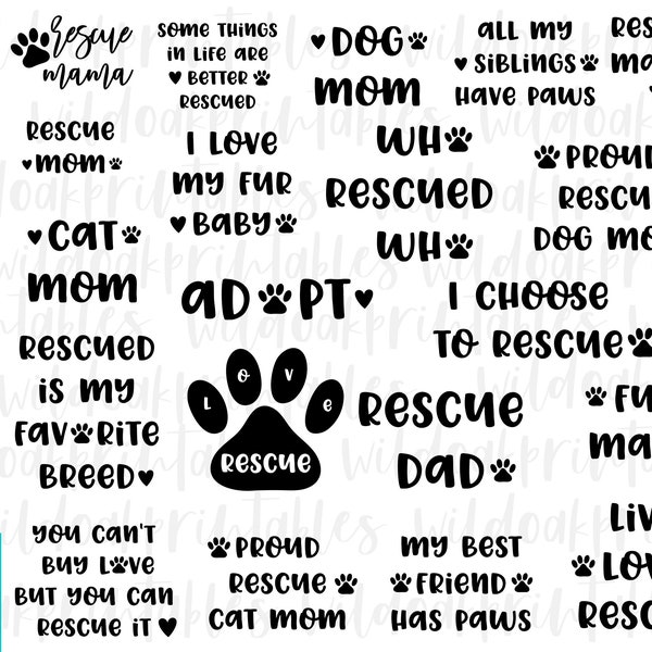 rescue mom svg,  svg bundle, cat mom svg, fur mama svg, rescue dog mama svg, rescue mama svg, fur babies svg, dog svg, cat svg, png,